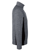 Men's Constant Half-Zip Sweater Black Hthr/ Blk_3