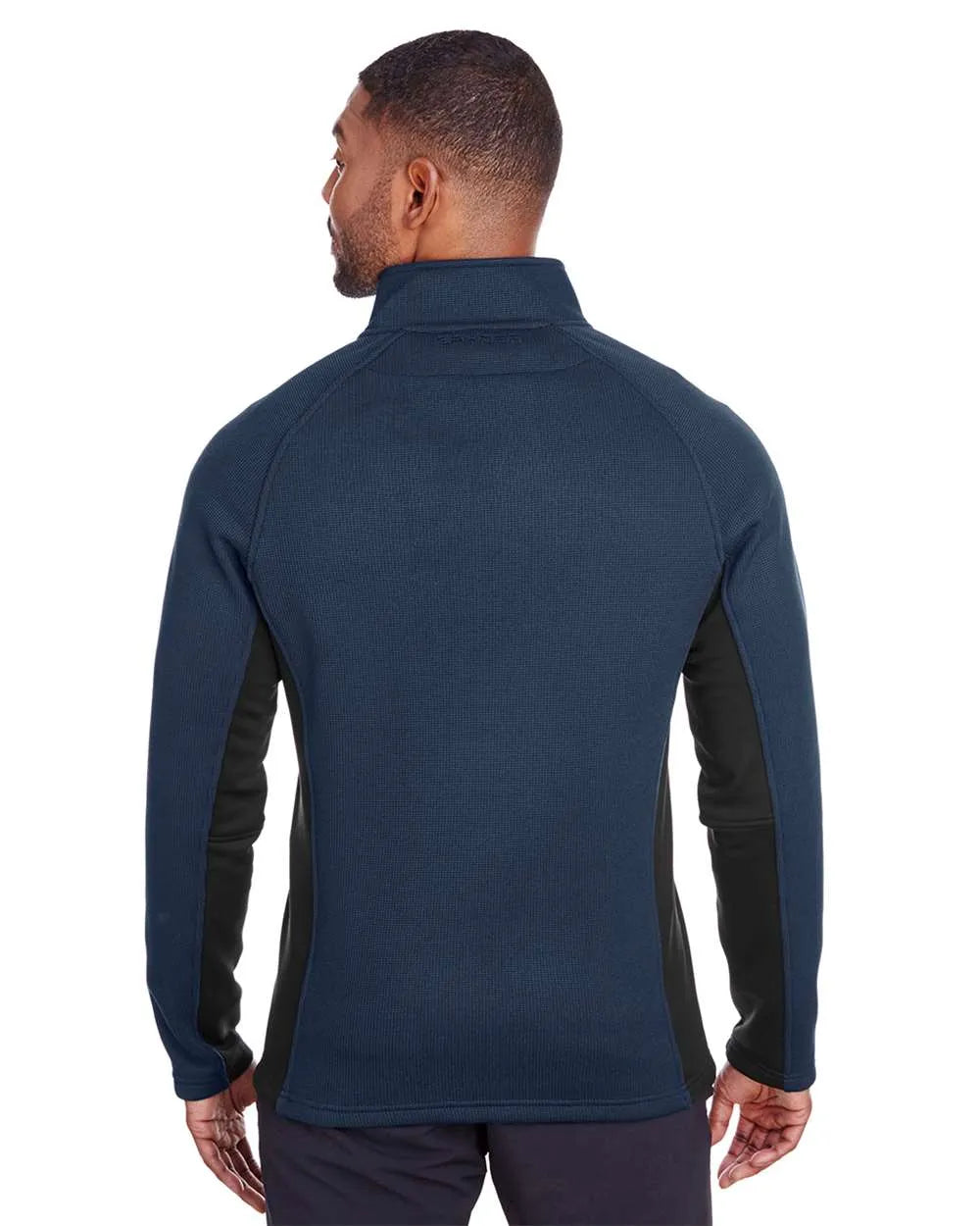 Men's Constant Half-Zip Sweater Denim Blues_1