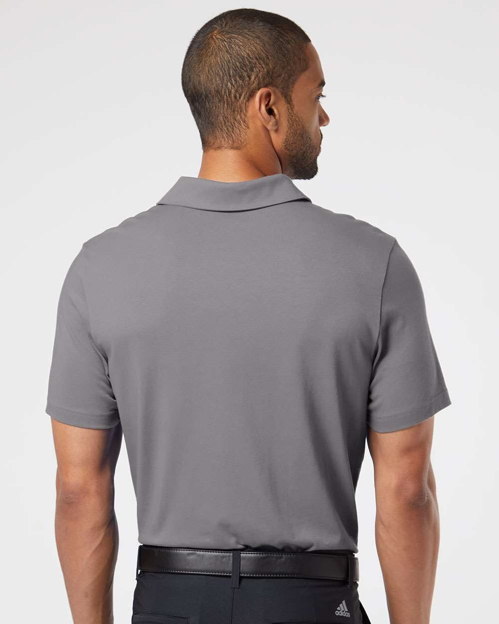 Men's Cotton Blend Polo Grey Four_2