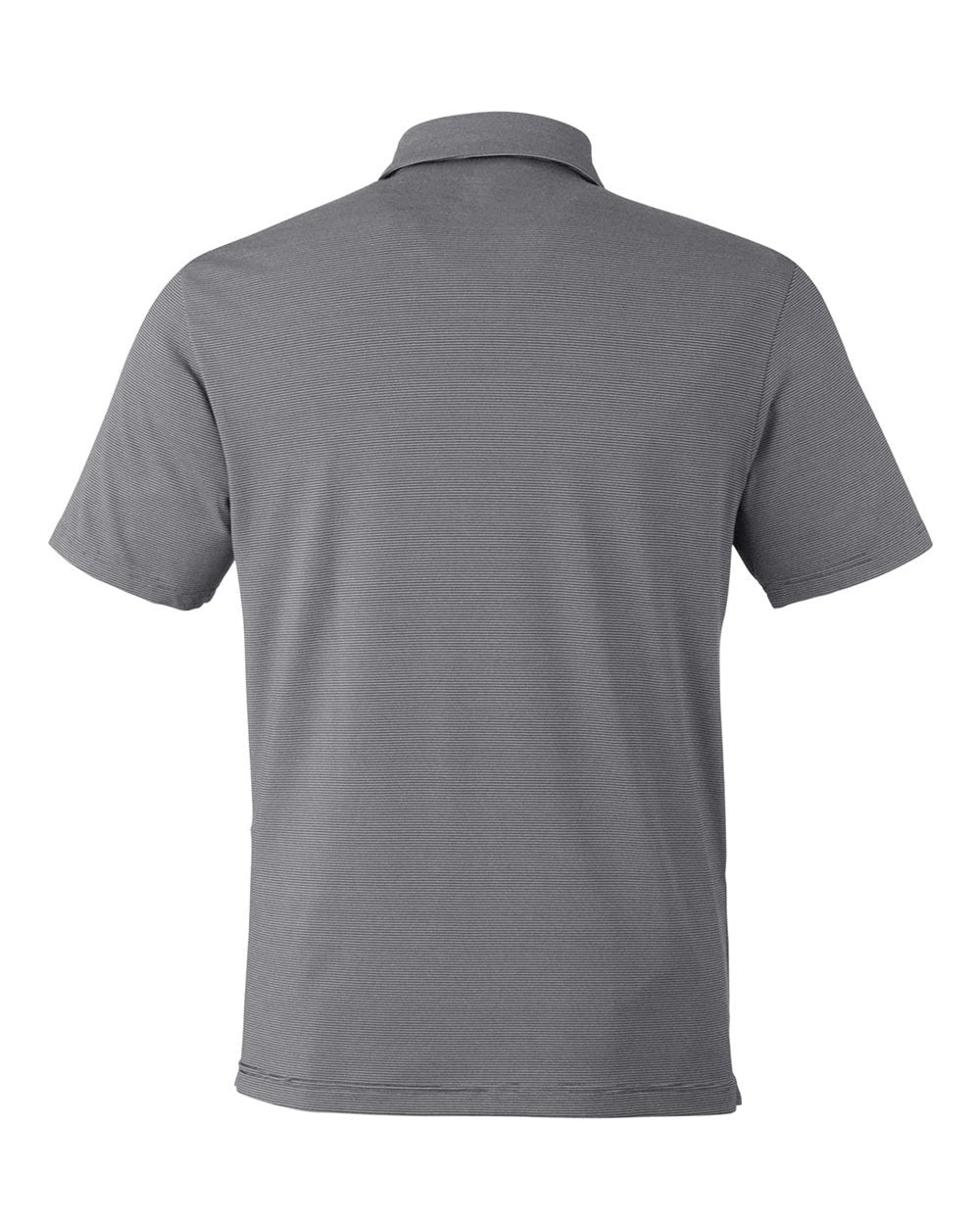 Men's Destin Drive Striped Performance Polo Black/ White_5