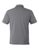 Men's Destin Drive Striped Performance Polo Black/ White_5