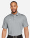 Men's Destin Drive Striped Performance Polo Mod Grey/ White