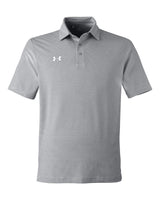 Men's Destin Drive Striped Performance Polo Mod Grey/ White_3