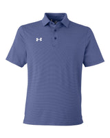 Men's Destin Drive Striped Performance Polo Royal/ White_3