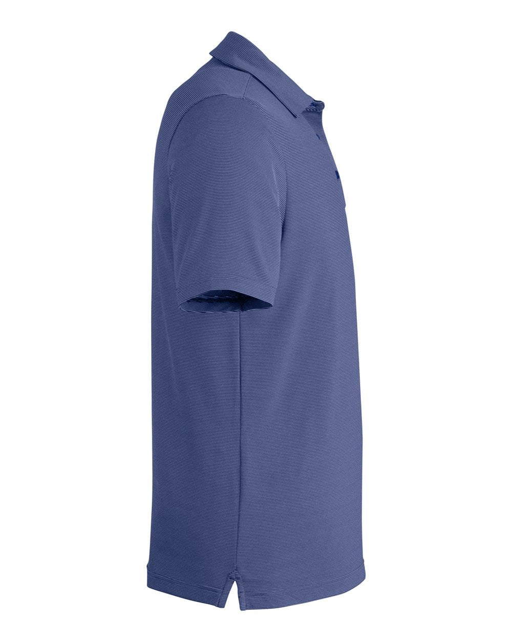 Men's Destin Drive Striped Performance Polo Royal/ White_4