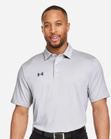 Men's Destin Drive Striped Performance Polo White/ Black