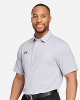 Men's Destin Drive Striped Performance Polo White/ Black_1