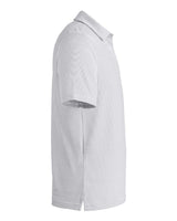Men's Destin Drive Striped Performance Polo White/ Black_4