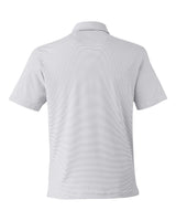 Men's Destin Drive Striped Performance Polo White/ Black_5