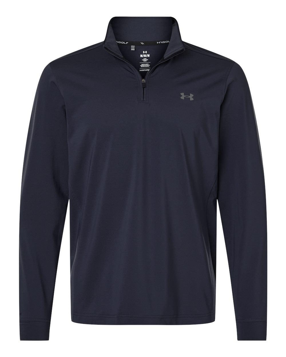 Men's Drive Quarter-Zip Pullover Midnight Navy/ Castlerock_3