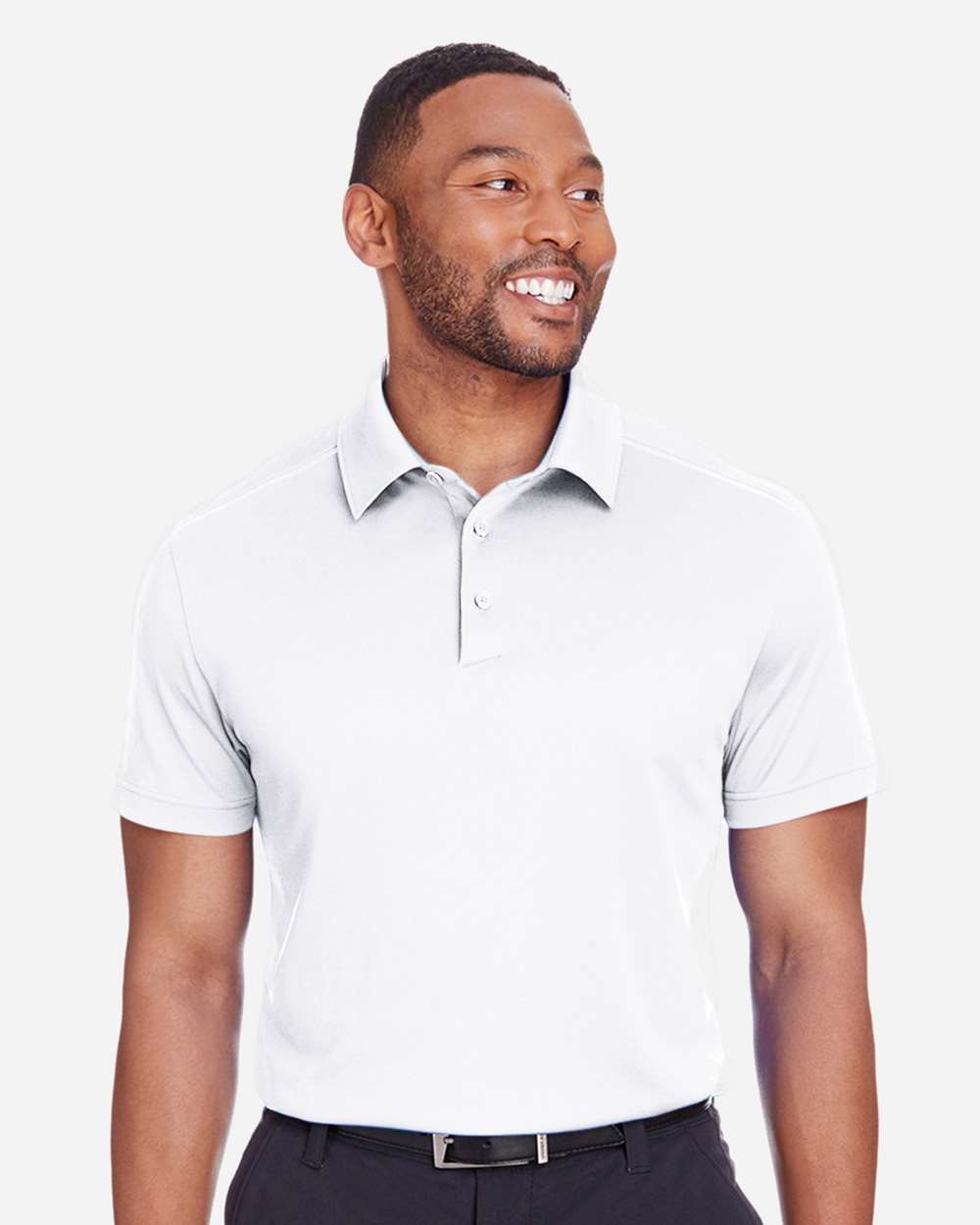 Men's Freestyle Polo White