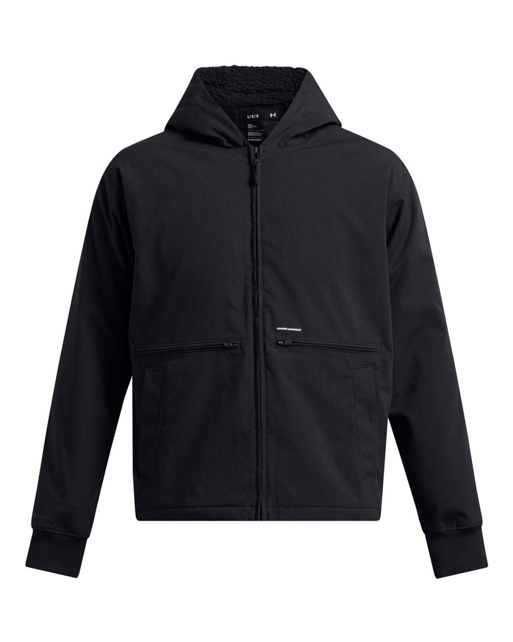 Men's Icon Fleece Jacket Black/ Black_2