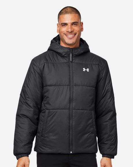Men's LW Insulated Jacket Black/ White