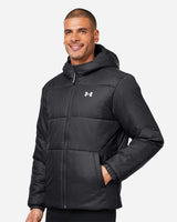Men's LW Insulated Jacket Black/ White_1