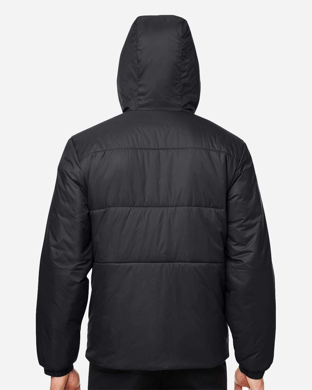 Men's LW Insulated Jacket Black/ White_2