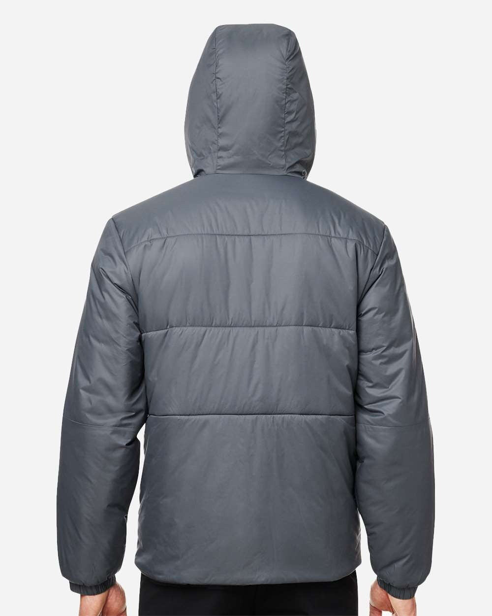 Men's LW Insulated Jacket Castlerock/ White_2
