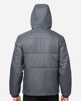 Men's LW Insulated Jacket Castlerock/ White_2