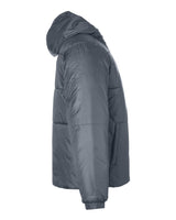 Men's LW Insulated Jacket Castlerock/ White_4