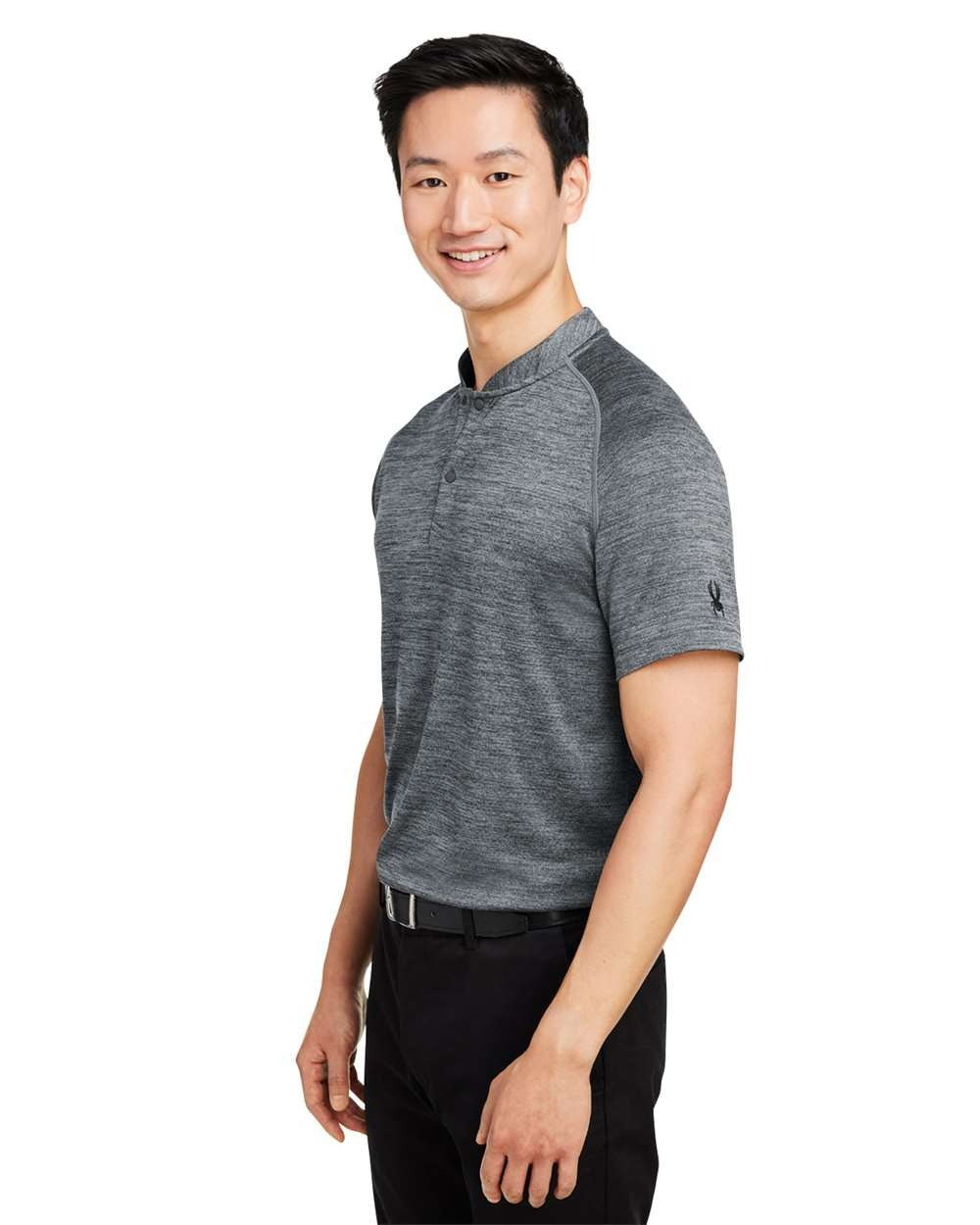 Men's Mission Blade Collar Polo Polar Jasper_1