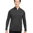 Men's Mission Half-Zip Black