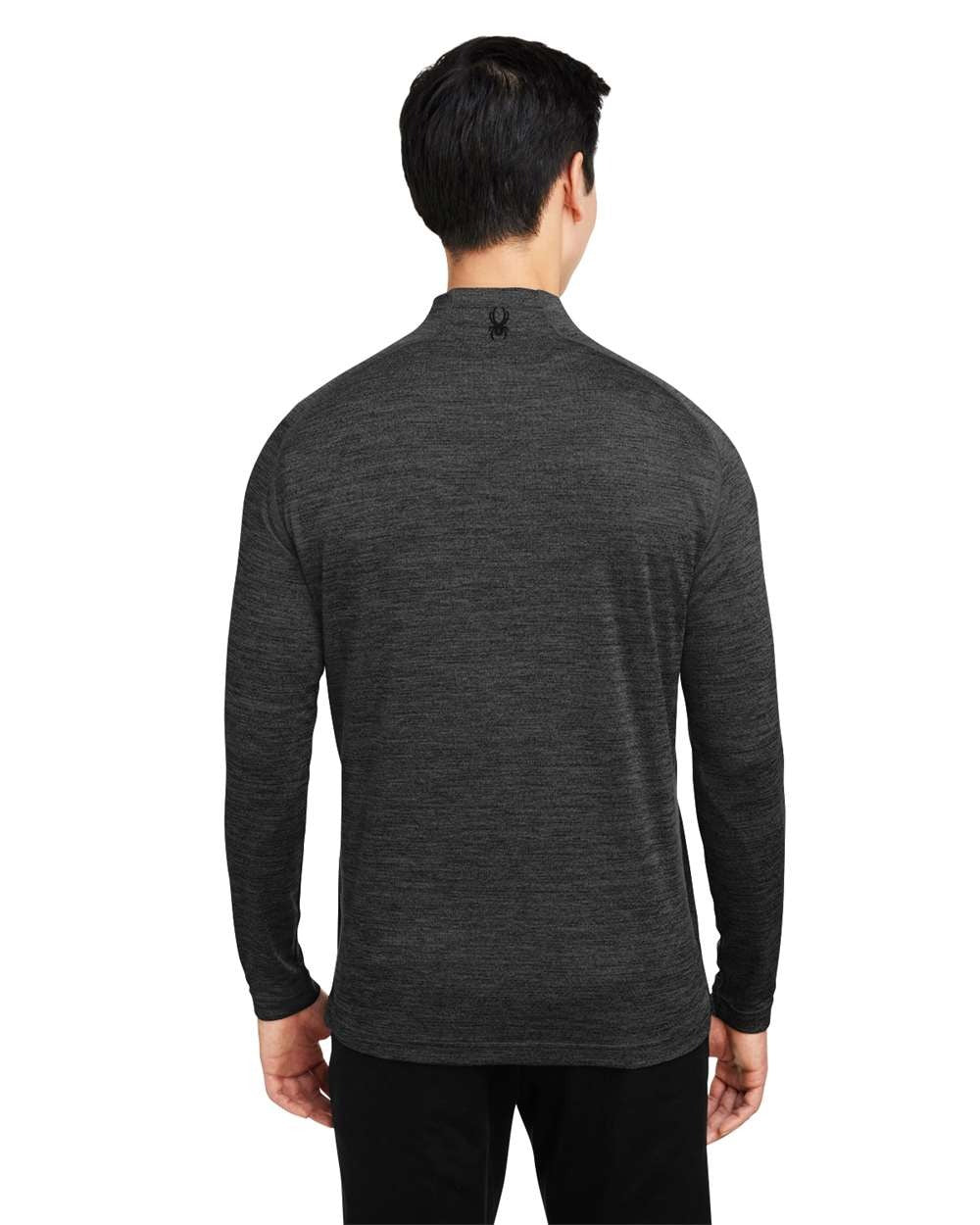 Men's Mission Half-Zip Pullover Black Jasper_2