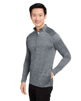 Men's Mission Half-Zip Pullover Polar Jasper_1