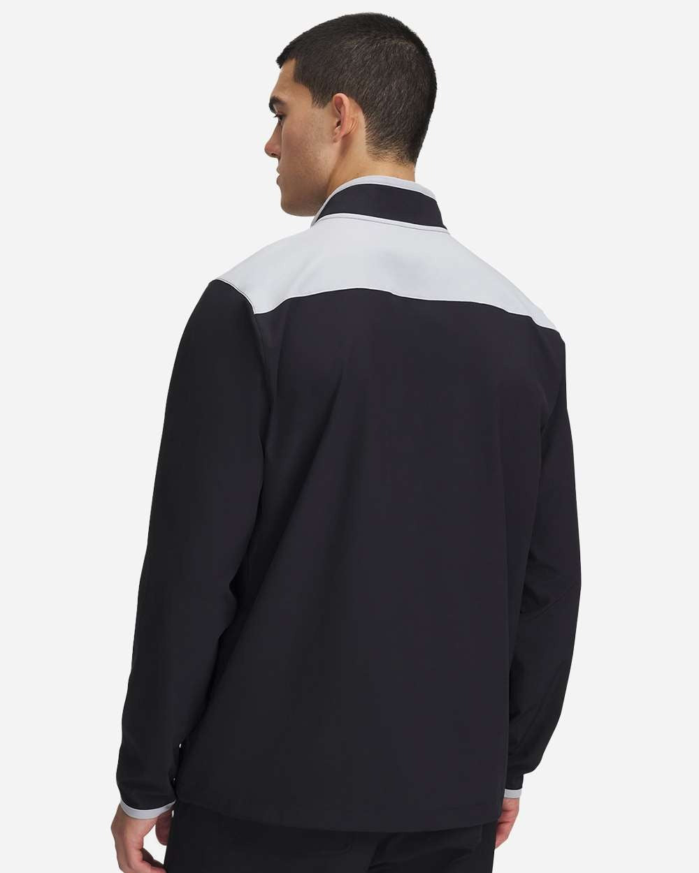 Men's Motivate 3.0 Quarter-Zip Pullover Black/ Mod Grey/ White_1