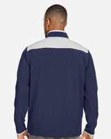 Men's Motivate 3.0 Quarter-Zip Pullover Midnight Navy/ White_2