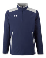Men's Motivate 3.0 Quarter-Zip Pullover Midnight Navy/ White_3