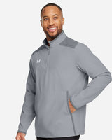 Men's Motivate 3.0 Quarter-Zip Pullover Mod Grey/ White_1