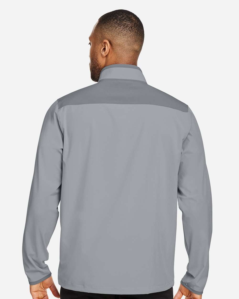 Men's Motivate 3.0 Quarter-Zip Pullover Mod Grey/ White_2