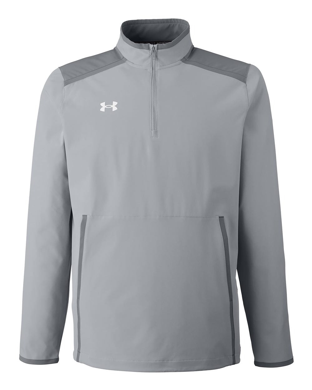 Men's Motivate 3.0 Quarter-Zip Pullover Mod Grey/ White_3