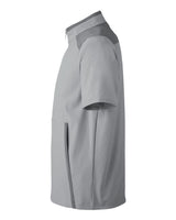 Men's Motivate 3.0 Short Sleeve Half-Zip Mod Grey/ White_4