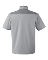 Men's Motivate 3.0 Short Sleeve Half-Zip Mod Grey/ White_5