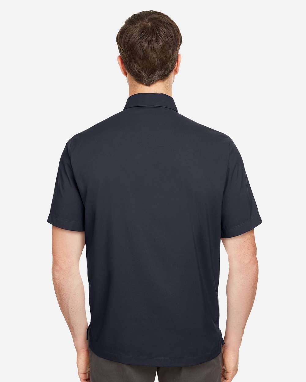 Men's Motivate Coach Woven Shirt Black/ White_1