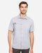Men's Motivate Coach Woven Shirt Halo Grey/ Steel Grey