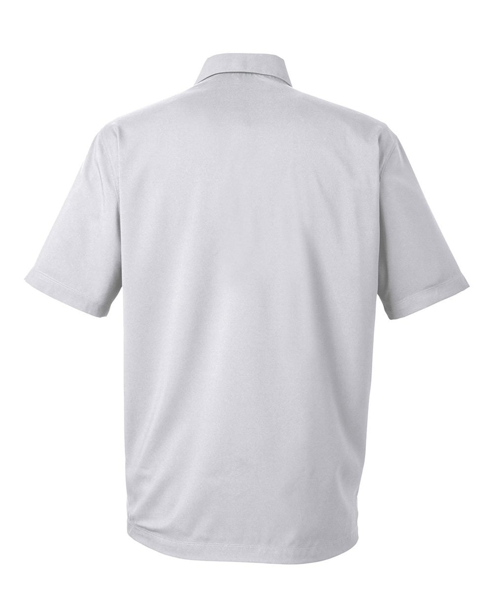 Men's Motivate Coach Woven Shirt Halo Grey/ Steel Grey_5