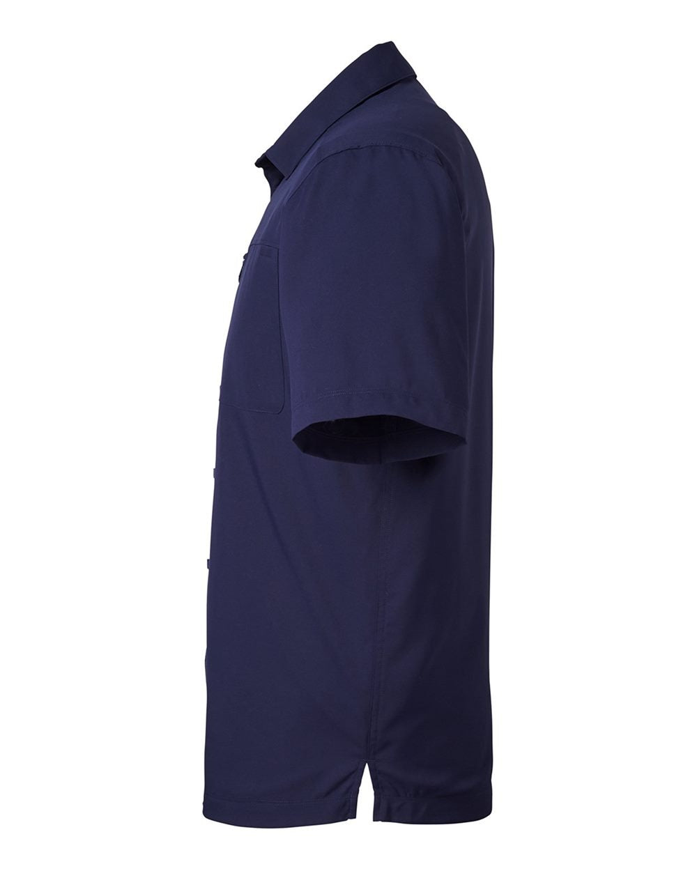 Men's Motivate Coach Woven Shirt Midnight Navy/ White_4