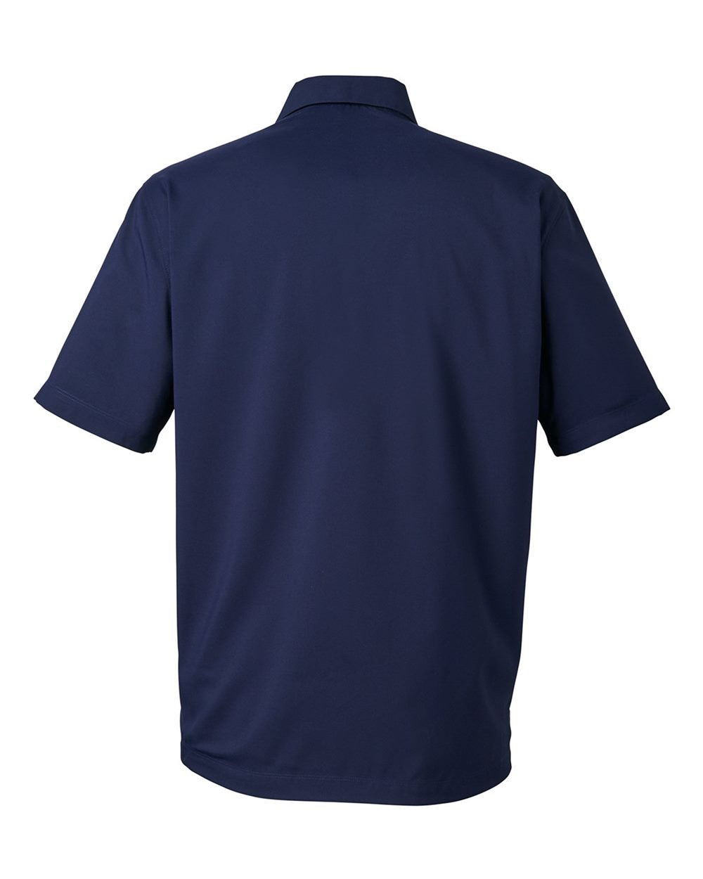 Men's Motivate Coach Woven Shirt Midnight Navy/ White_5