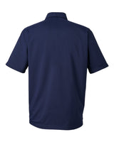 Men's Motivate Coach Woven Shirt Midnight Navy/ White_5