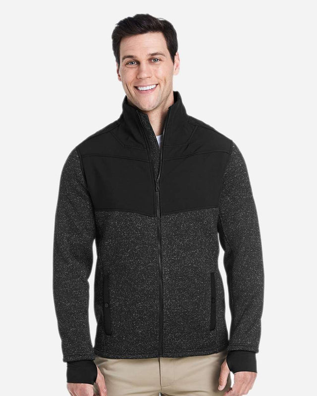 Men's Passage Sweater Jacket Black Powder/ Black
