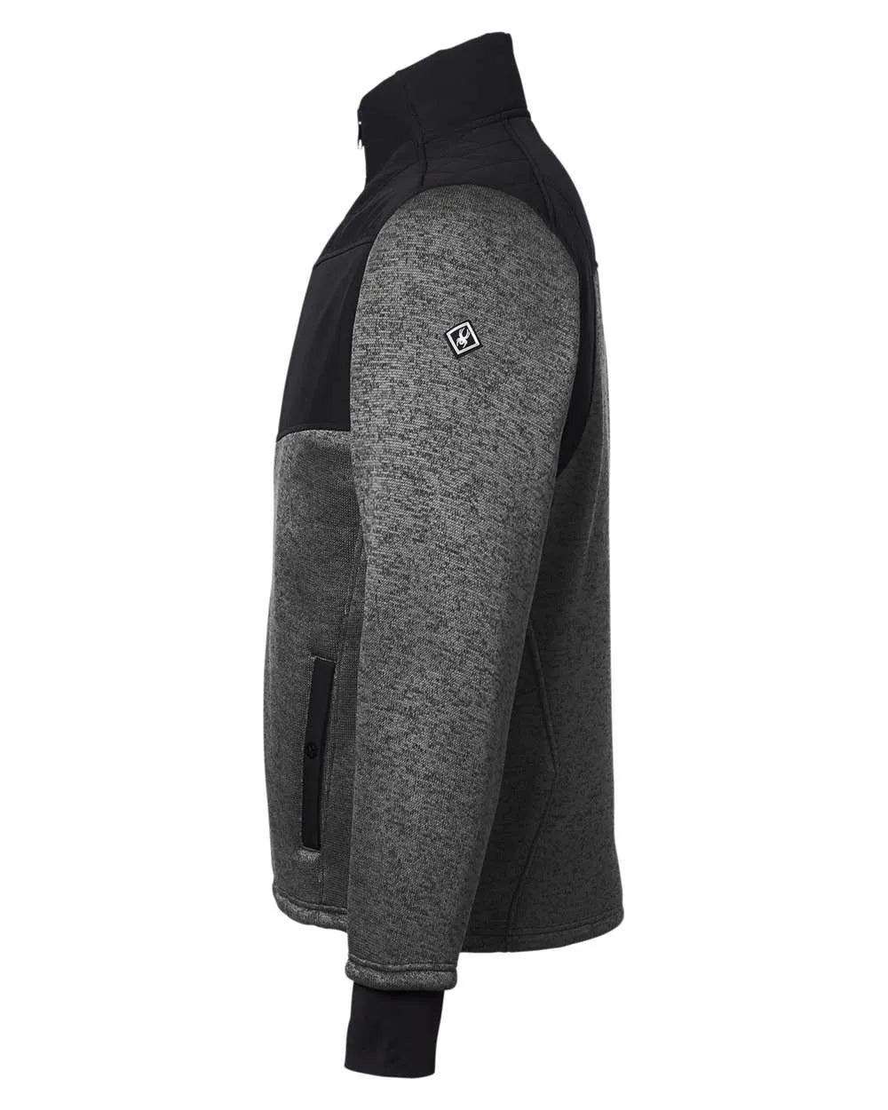 Men's Passage Sweater Jacket Cool Greys_3