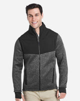 Men's Passage Sweater Jacket Polar Powder/ Black