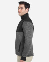 Men's Passage Sweater Jacket Polar Powder/ Black_1