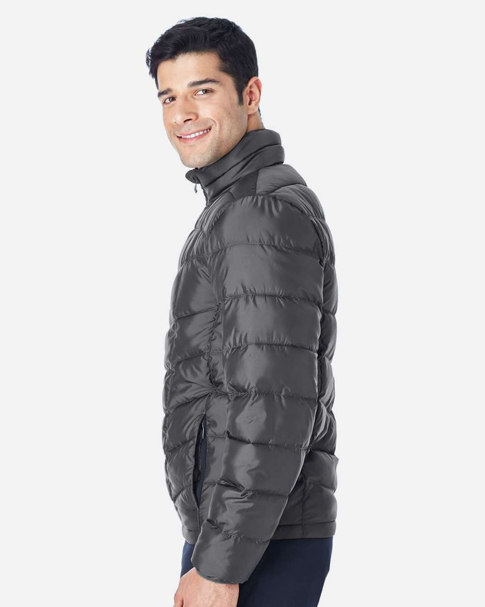 Men's Pelmo Insulated Puffer Jacket Polar/ Black_1
