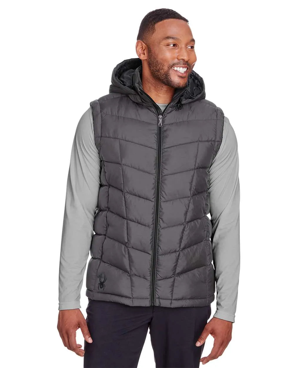 Men's Pelmo Puffer Vest Cool Greys