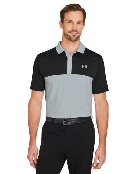 Men's Performance 3.0 Colorblock Polo Light Greys 