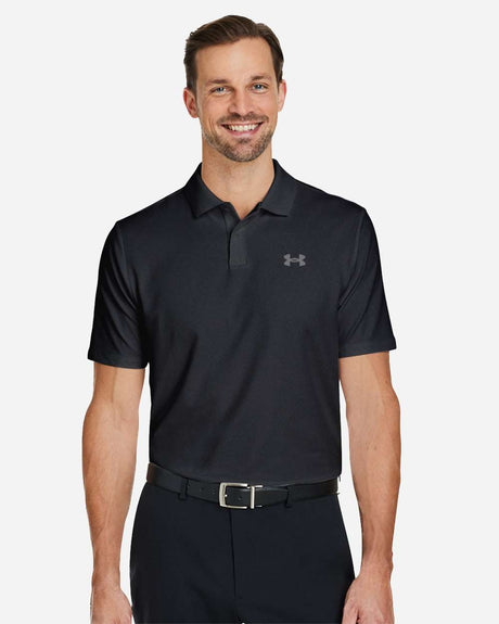 Men's Performance 3.0 Golf Polo Black/ PTC Grey