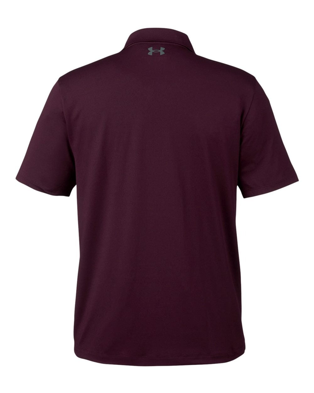 Men's Performance 3.0 Golf Polo Dark Maroon/ Pitch Grey_5