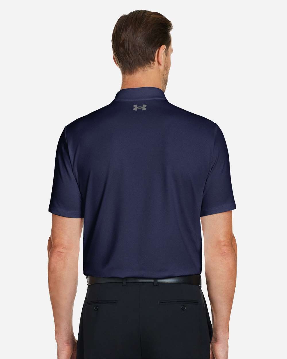 Men's Performance 3.0 Golf Polo Midnight Navy/ Pitch Grey_2